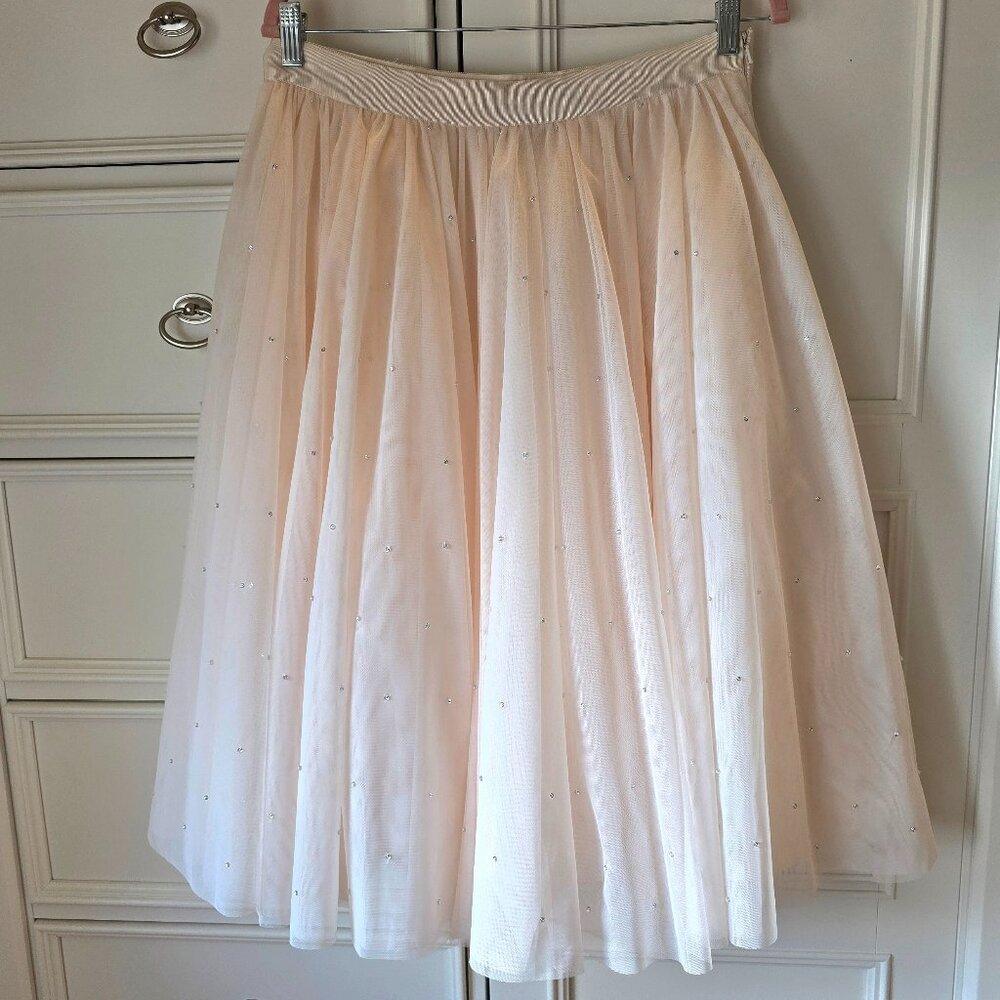 Ted Baker London netted tutu skirt with rhinestone detail